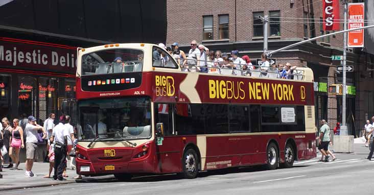 Big Bus New York Alexander Dennis Enviro500 ADL16